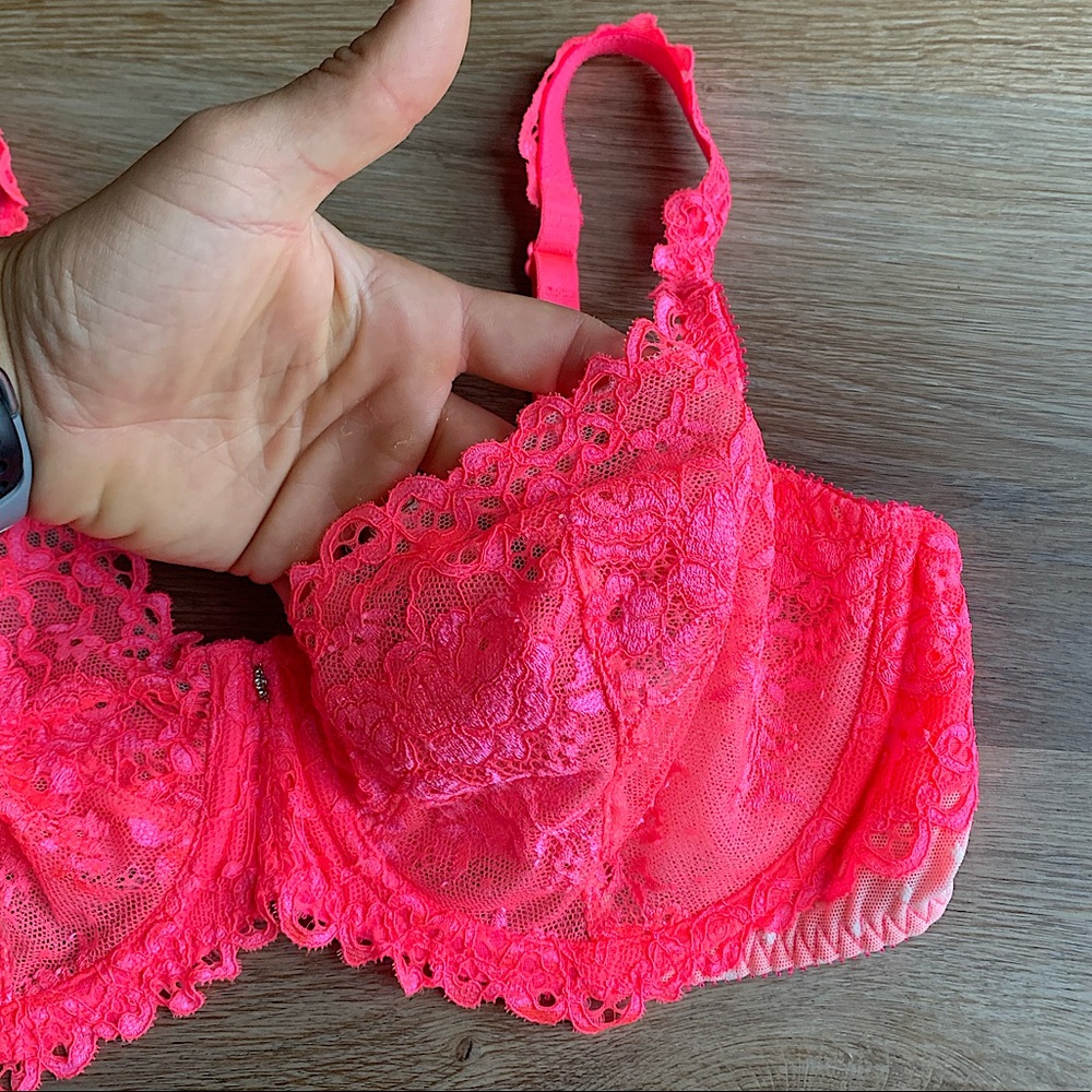 VS Unlined Demi/Demi-Buste Bra
